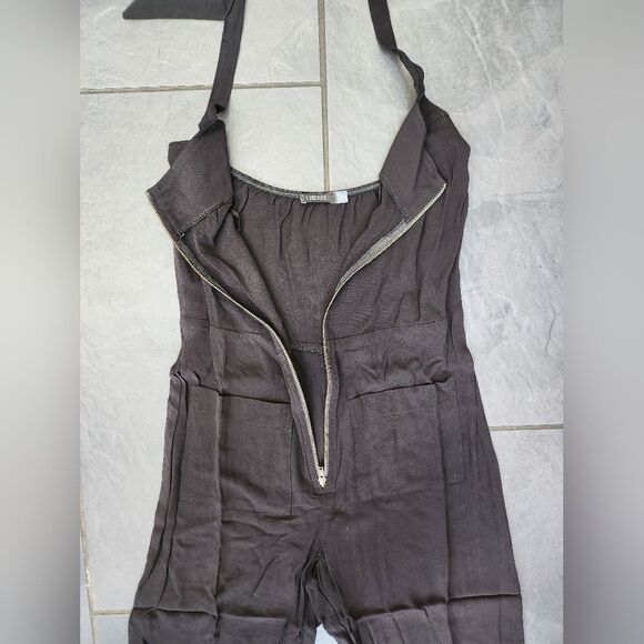Iron Fist I Heart Halter Zip Overall - Picture 4 of 6